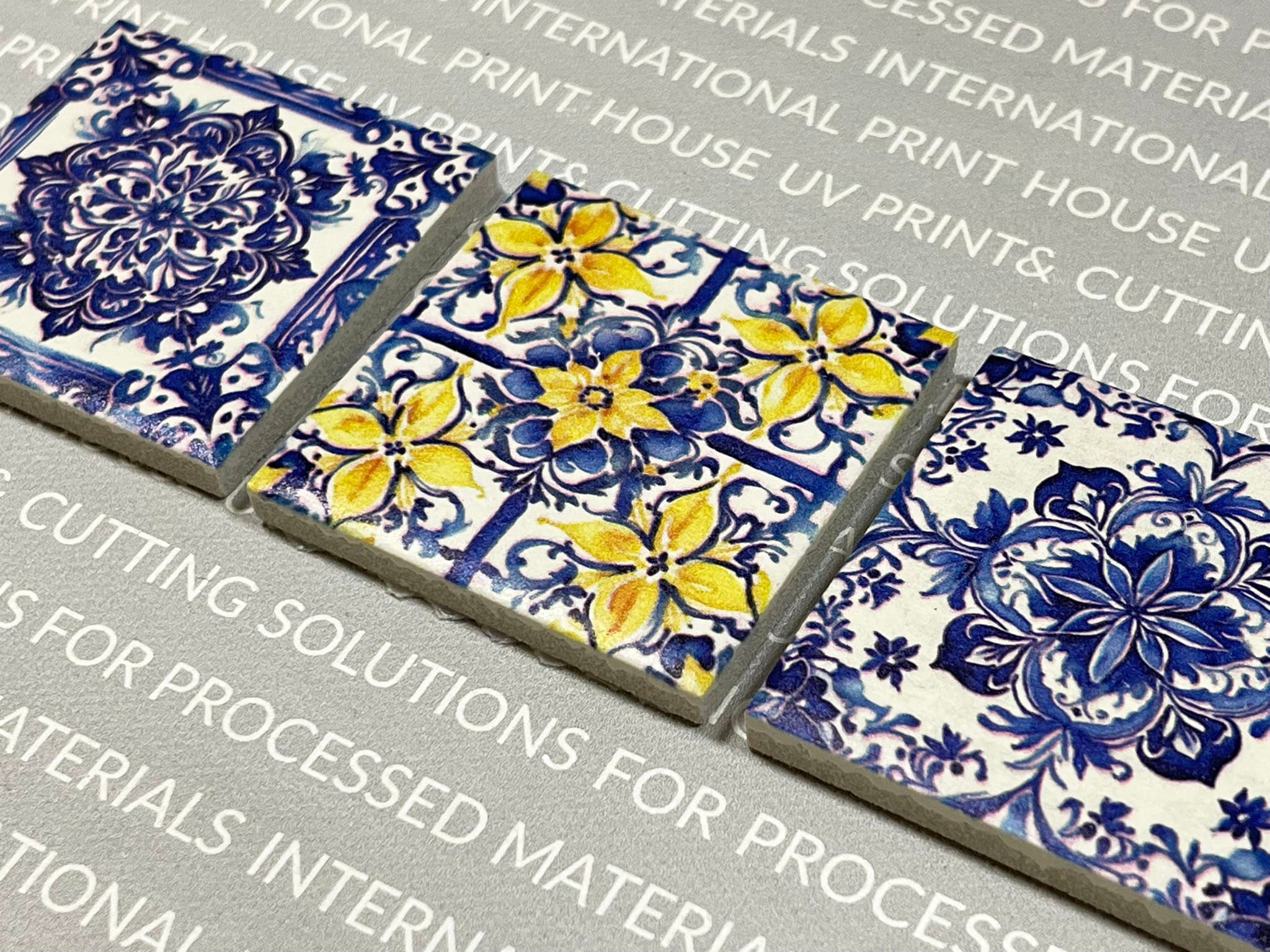 Ceramics UV printing precision
