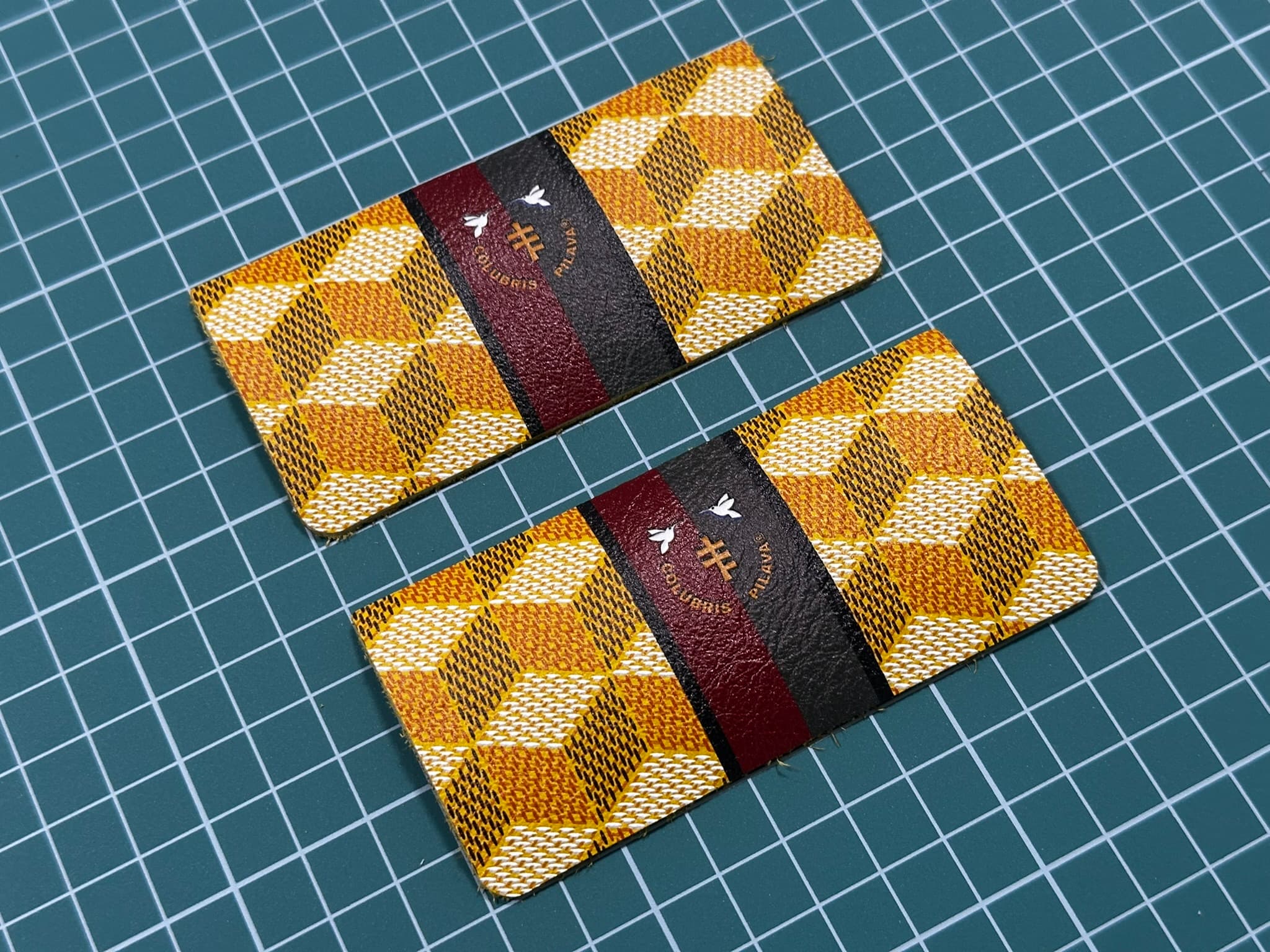 Full-Grain Leather – UV Print and Template Cutting for a Client in the Fashion & Equestrian Industry