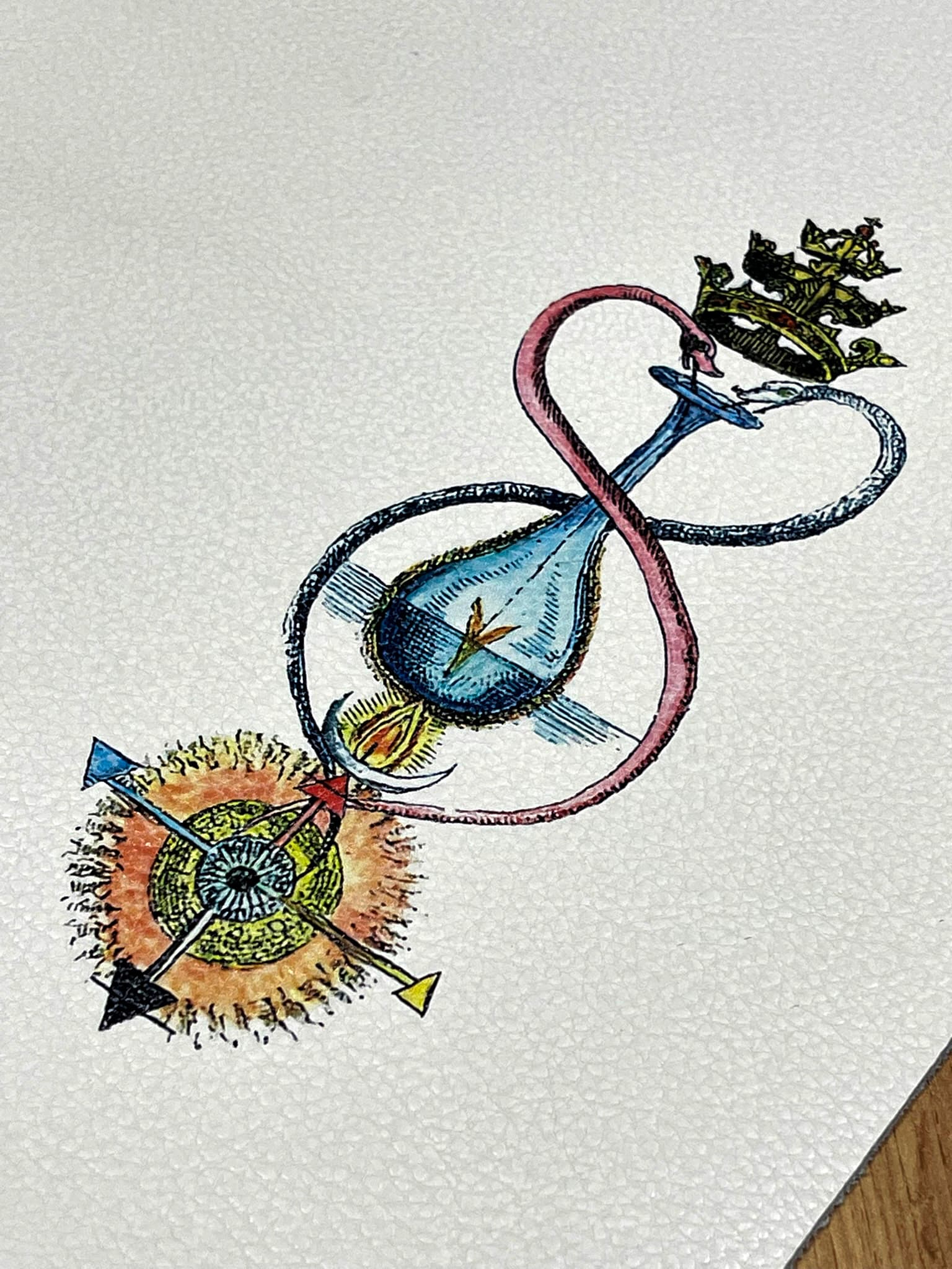 Leather UV Printing Sample 00