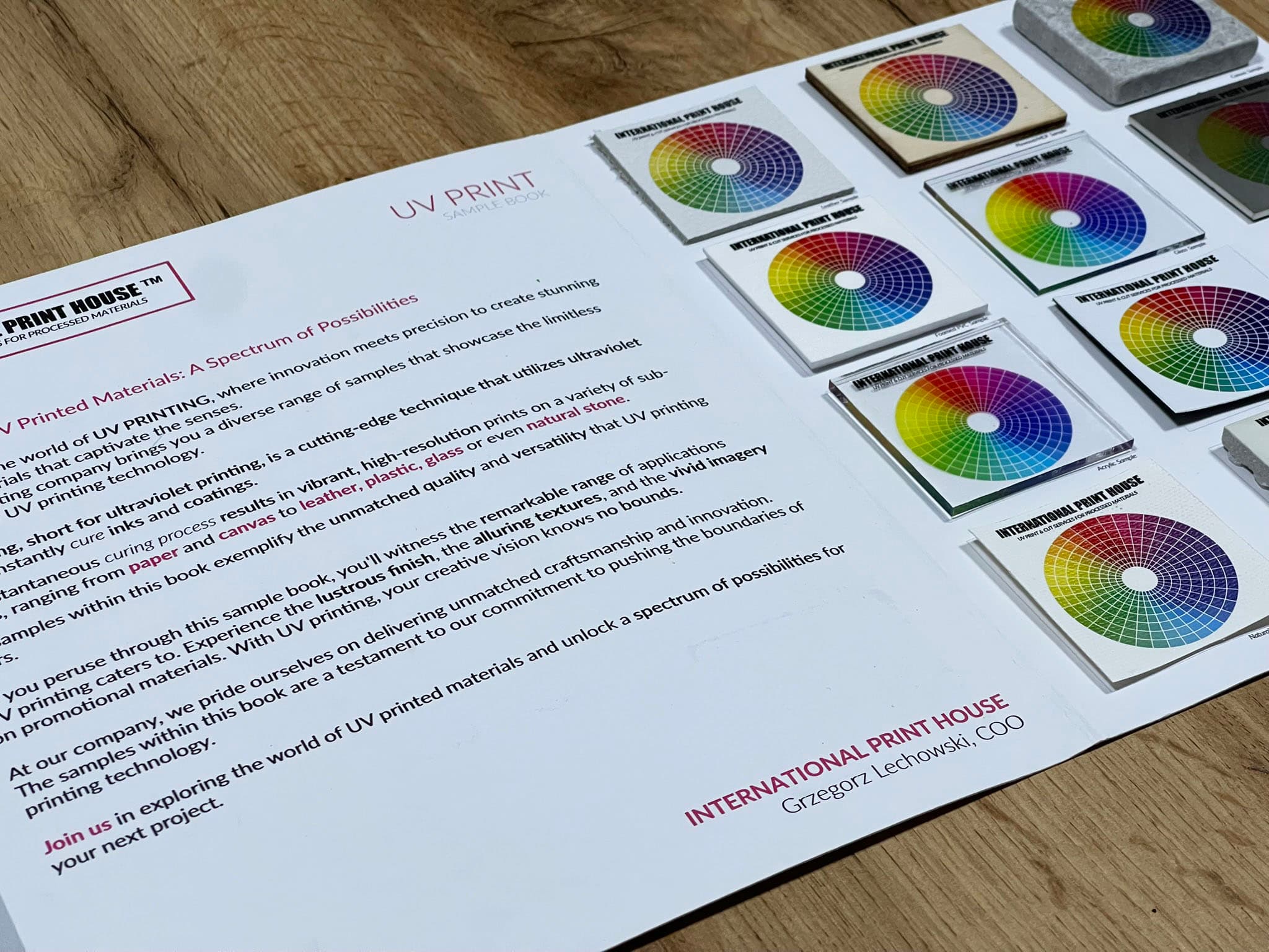 Paper UV printing precision