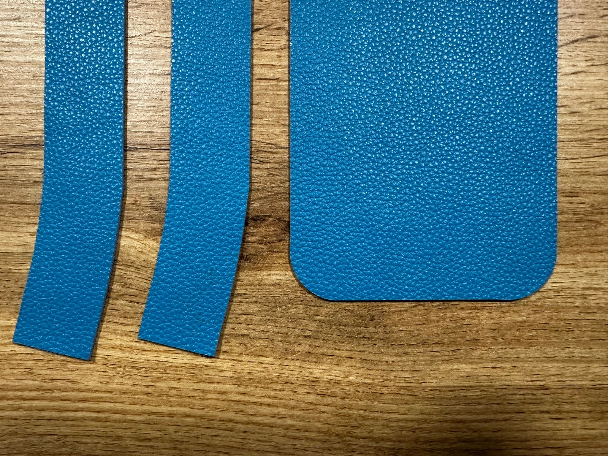 Natural ‘Bovine’ Leather – Bespoke Template Prototype for a Fashion Industry Client – Base and Bottom Finish, Photo 2